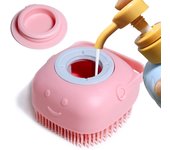 Dispensador de Champú y Masajeador de Mascotas