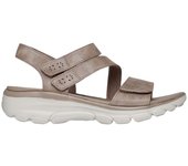 SKECHERS SANDALIAS RELAXED FIT: EASY GOING TRIPLE ADJUSTABLE MUJER 163532