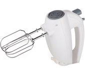 Batidora de huevos eléctrico de mano, mezclador automático para el hogar, batidor de clara de huevo y crema, mini blanco de 5velocidades, 150w