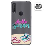 Tumundosmartphone Funda Gel Transparente para Alcatel 1S 2020 / 3L 2020 diseño Summer Dibujos
