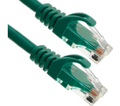 Cable de red ethernet Cat. 6a UTP de 1 m de color verde - BeMatik