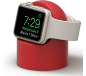 Charger Stand for Apple Watch Dock Station Aluminum Charging Holder for iWatch Ultra 1 2/10/9/SE/8/7/6/5/4/3/2/1 Silicon Bracket
