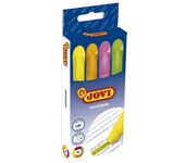 Blister 4 marcadores gel colores surtidos jovi 1810