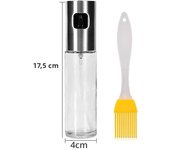 Olive Oil Sprayer Dispenser for Cooking , BBQ and Air Fryer, Premium Glass Oil Vinegar Soy Sauce Spray for Grilling, Kitchen