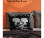 TV Play Series Supernatural Movie Pillow Gift Home Office Decoration Bedroom Sofa Car Cushion Cover case 45x45