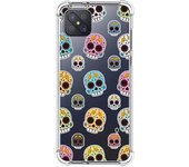 Tumundosmartphone Funda Silicona Antigolpes para Oppo Reno 4Z 5G diseño Catrina Dibujos