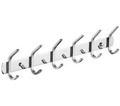 Perchero de acero inoxidable, perchero de pared, perchero, gancho para baño, perchero de pared de acero inoxidable - 6 C