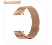 Metal Strap For Fitbit Charge 6 5 4 3 Band Compatible With Fitbit Bracelet Replacement Milanese Magnetic Man Woman Wristband