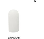 Silicone Elastic Flashlight Diffuser Lampshade Lamp Shade Flashlight Cover Φ28*Φ25*45/Φ35*Φ32*45/Φ41*Φ39*45