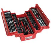 Holzmann WZK86CRV Caja metálica con 86 herramientas