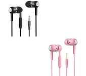Universal 3.5mm Wired Headphones Sport Earbuds with Bass Phone Earphones Stereo Headset with Mic volume control Music Earphones