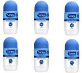 Sanex -  Desodorante DERMO EXTRA-CONTROL ROLL-ON  6X50ml.