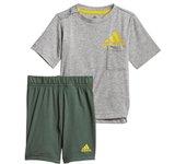 Adidas-Chándalo gris GM8944