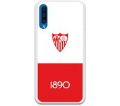Funda original compatible con Samsung Galaxy A50 - A50s - A30s - Sevilla Rojiblanco 1890