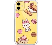 Funda compatible con iPhone 11 - Patron Gatos