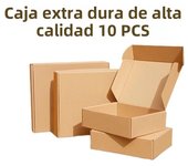 10pcs Brown Carton Kraft Box, Gift Packing Boxes, Soap Packaging, Storage Item Aircraft box