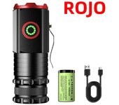 Powerful Mini LED Flashlight High Quality Aluminium Alloy Torch Type-C Rechargeable 18350 Battery With Tail Magnet Flashlight