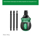 High quality ratchet screwdriver set with multifunctional adjustable inner cross shaped triangular plum blossom shaped screwdriv