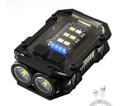 EDC Tactical Flashlight EDC Clip Flashlight Portable Mini Flashlight Light for Camping Running Emergency Hiking Outdoor Tools