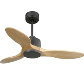 Ventilador de techo Reversible Termostato Wifi Motor DC Techos Inclinados Mando a Distancia Hypersilence Memoria