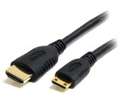 StarTech.com - Cable HDMI de alta velocidad con Ethernet 2m - HDMI a Mini HDMI - Macho a Macho HDACMM2M