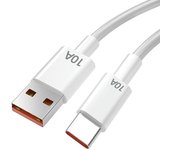 Usb Type C Cable 10A 120W  Turbo Fast Charger For Mi 14 13 12T Pro 12 11 Ultra Poco X6 X Redmi Note Black Shark 5