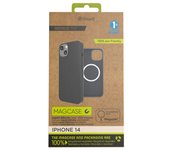 Funda muvit recycletek liquid silicone magsafe para apple iphone 14 negra