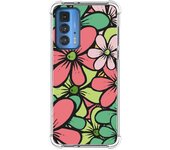 Funda Silicona Antigolpes para Motorola Edge 20 Pro diseño Flores 02 Dibujos