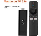 Android13.0 Mini 8K HDR10+ Smart TV Stick BT Voice Assistant AllwinnerH313 Quad Core Cortex A53 G96 ATV Media Player2GB16GB Q6