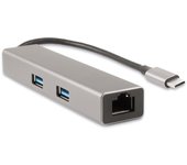 Docking coolbox minidock tipo c hdmi usb hub rj45 3usb 3.0