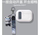 Protective Case For Airpods 4 Cover Luxury Earphone Cover Case For Apple Airpods4 Air Pods Pro Shockproof Sleve With Hook