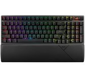 ASUS ROG Strix Scope II 96 - Teclado Gaming Inalámbrico (Accesos Rápidos, Control Multifunción, Interruptores ROG NX Intercambiable, Teclas Doubleshot, 3 ángulos de Inclinación), QWERTY Español