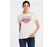 LOIS JEANS - Camiseta Manga Corta Grafica