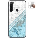 Tumundosmartphone Funda Gel Tpu para Xiaomi Redmi Note 8T diseño Mármol 02 Dibujos