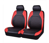 PU Leather Car Seat Covers Airbag Compatible Car Interior Accessories Front/ Rear/ Full Set Cover Cushion Universal Fit Most