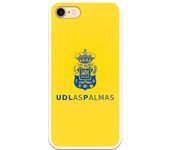 Funda original compatible con iPhone 7 - IPhone 8 - Las Palmas Escudo Azul Fondo Amarillo