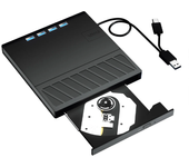 Disco Blu-ray externo USB 3,0 tipo C con puertos SD/TF para PC y portátil compatible con Windows 7/8/10/11