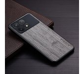 Case for Xiaomi Poco F6 Pro F6 F5 Pro F5 F4 GT F3 F2 Pro 4G 5G funda bamboo wood pattern Leather phone cover Luxury coque Case