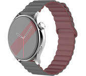 20mm 22mm watch strap For Amazfit GTS 4/2/Mini/2e/GTR 3 pro/GTR4/stratos belt Silicone Magnetic Loop bracelet amazfit bip u pro