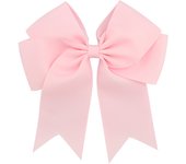 Cute 6 Inch Colorful Bow Elegant Hair Clip Child Grosgrain Ribbon Hairgrips Hairpin Headwear Girl Hair Accessories Wholesale