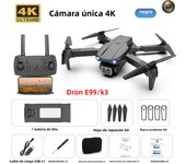 E88Pro E99/K3 RC Drone 4k Profesional HD Airplane Dual Camera Wide-Angle Head Remote Quadcopter Airplane FPV Helicopter Dron Toy