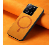 Case for Xiaomi 14 Ultra Magsafe Case Wireless Charge Leather Back Funda for Xiaomi 14 13 13T Pro Luxury Cover Poco X6 F5 M6 Pro