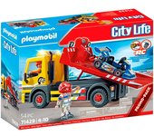 Playmobil Camión Grúa con Kart 71429.