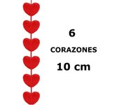 COLGANTE TIRA DE CORAZONES,te amo te quiero,Regalo Día de San Valentín,Decoracion Día de San Valentín,cm,fespu