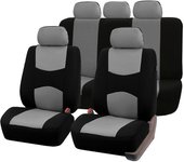AUTOYOUTH Automobiles Seat Covers Polyestor Full Set 5pcs Fit For Four Seasons