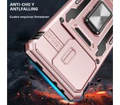 Slid Camera Protection Phone Case for Xiaomi A1Plus 12 11T Pro PocoX6 X5 X4 F5 C65 Pro 5G Heavy Armor Hybrid Bracket Ring Cover