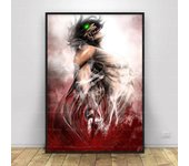 HD Print Wall Art Canvas Painting  Attack on Titan Anime Series Poster for Modern Home Decor Living Room  Japanese Anime Charact