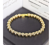 2024 New Luxury Roma 18cm Rose Gold Silver Color Bracelet Bangle for Women Wedding Gift Jewelry Wholesale on Hand Love S5457b