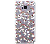 Funda original compatible con Samsung Galaxy S8 - Hello Kitty Arcoiris y Poses