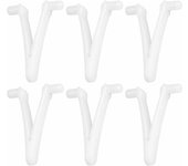piezas de suministro de piscina, clip en forma de mariposa para piscina, spa, cepillo, rastrillo de hojas, skimmer de hojas, cabezal de aspiradora para limpieza de piscinas